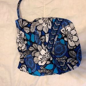 Vera Bradley Blue Bayou drawstring Laundry Bag